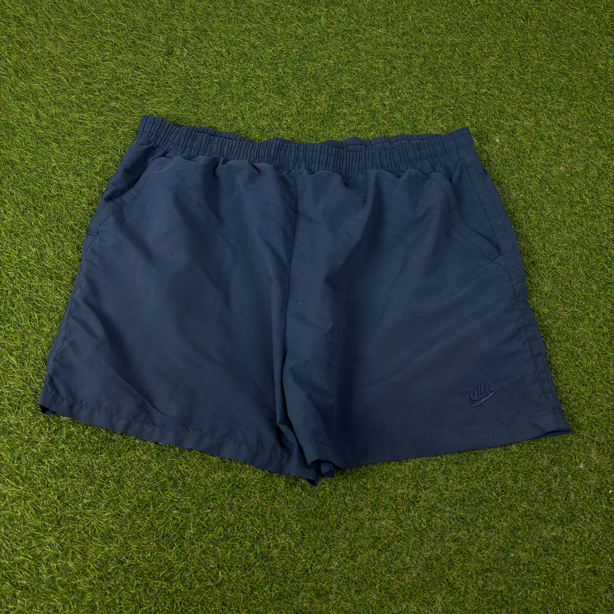 90s Nike Shorts Blue Large