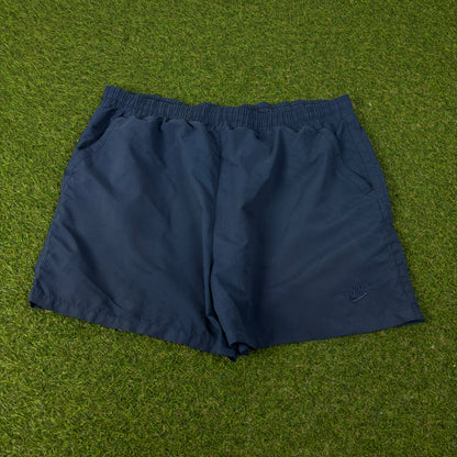90s Nike Shorts Blue Large