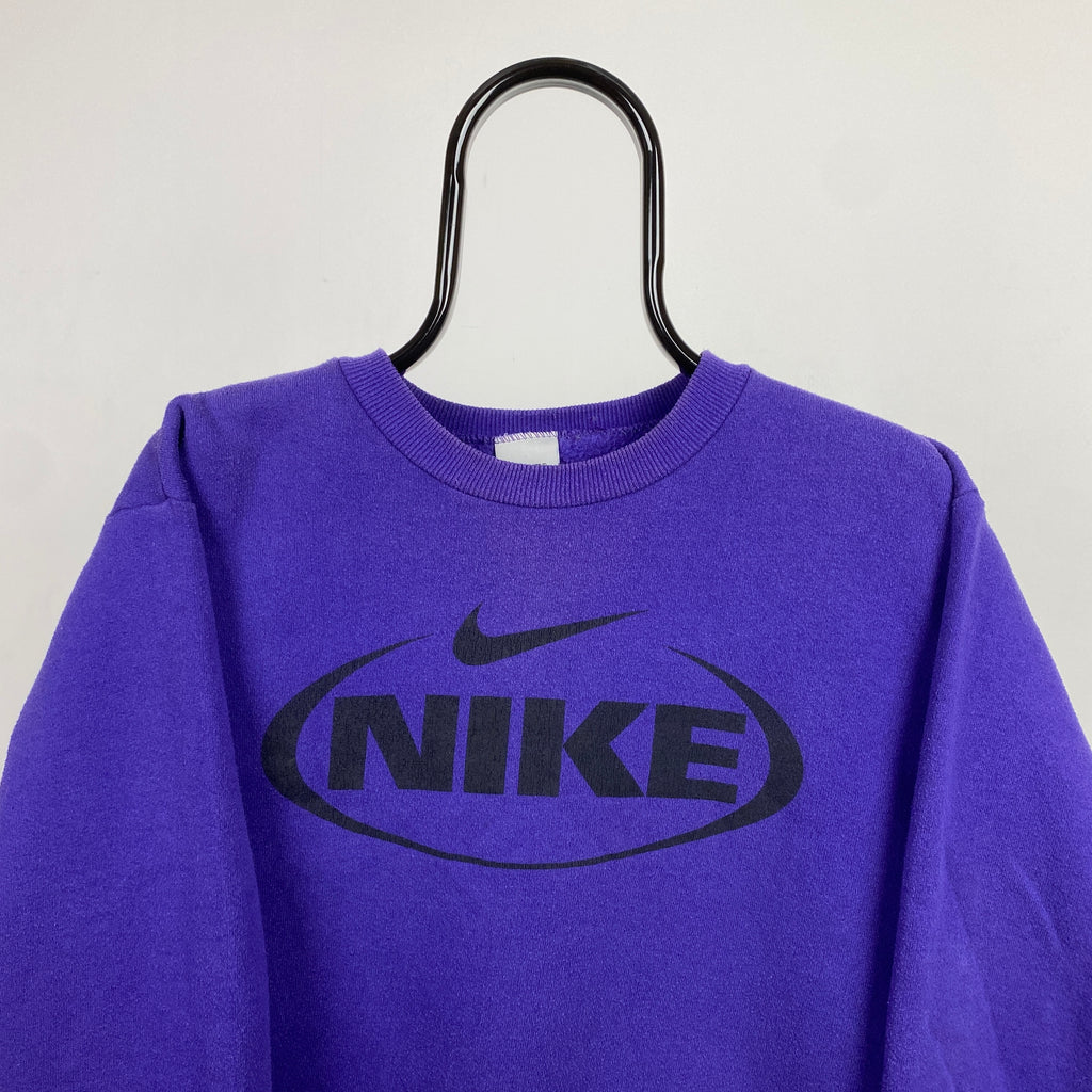 90s Nike Sweatshirt Purple XS