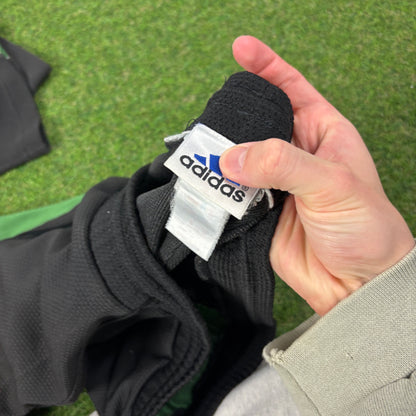 90s Adidas Popper Joggers Black XL