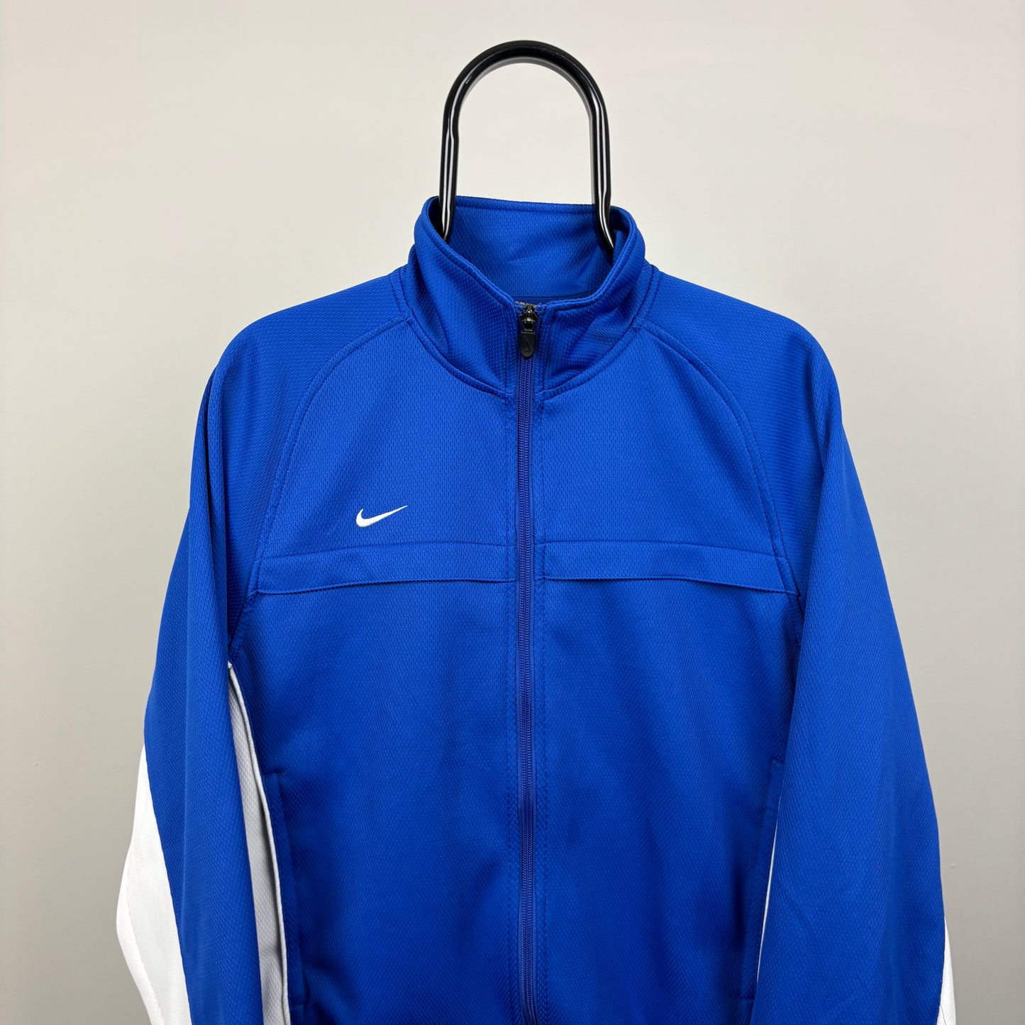 90s Nike Windbreaker Jacket Blue Small
