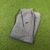 00s Nike Tech Fleece Cotton Joggers Grey Large