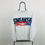 00s Nike Sneaker Sweatshirt White Small