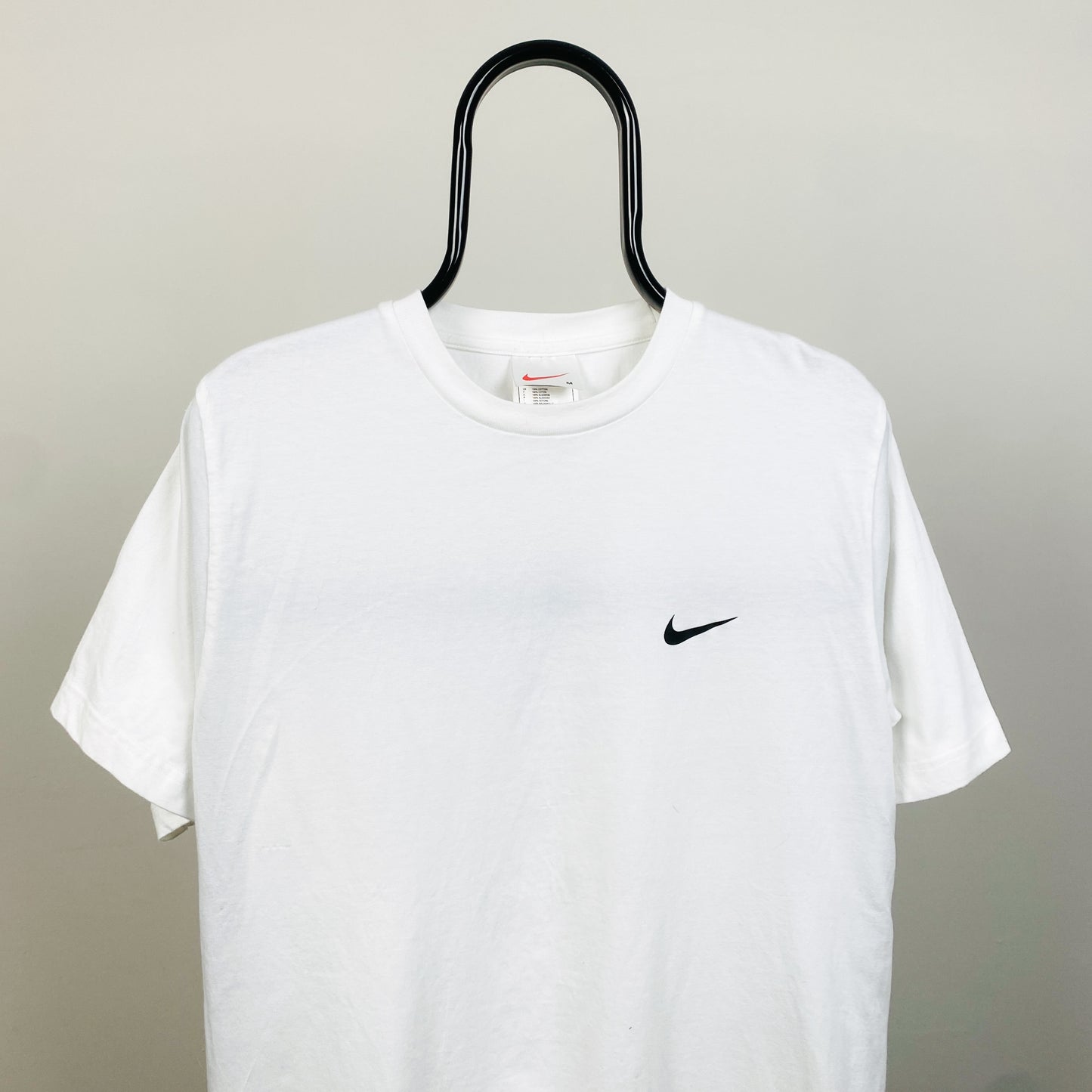 90s Nike Swoosh T-Shirt White Medium