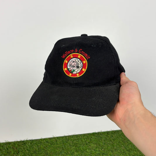 90s Wallace & Gromit Hat Black
