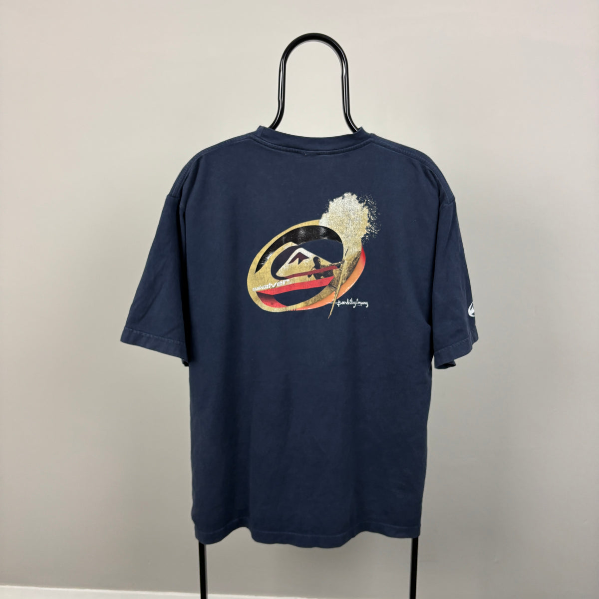 90s Quiksilver Surf T-Shirt Blue XL