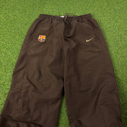 00s Nike Barcelona Joggers Brown Large