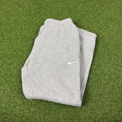 00s Nike Cotton Joggers Grey Large
