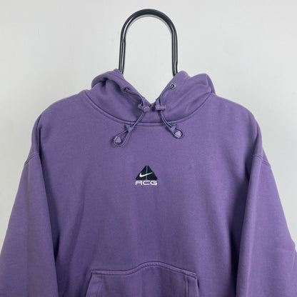 00s Nike ACG Hoodie Purple Small