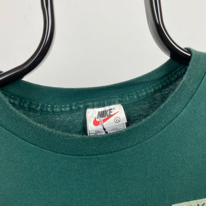 90s Nike Air T-Shirt Green XL