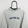 90s Nike Hoodie Grey Small