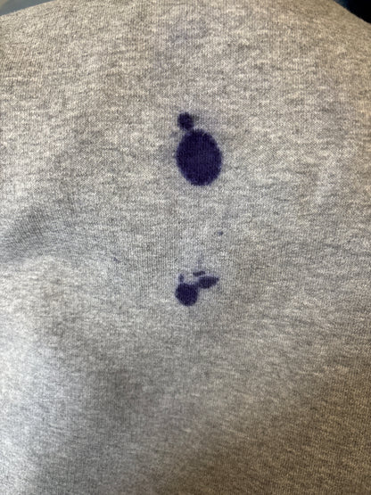 00s Adidas Wide Leg Cotton Joggers Grey Medium