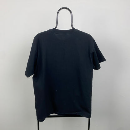 Retro 00s Carhartt T-Shirt Black Small