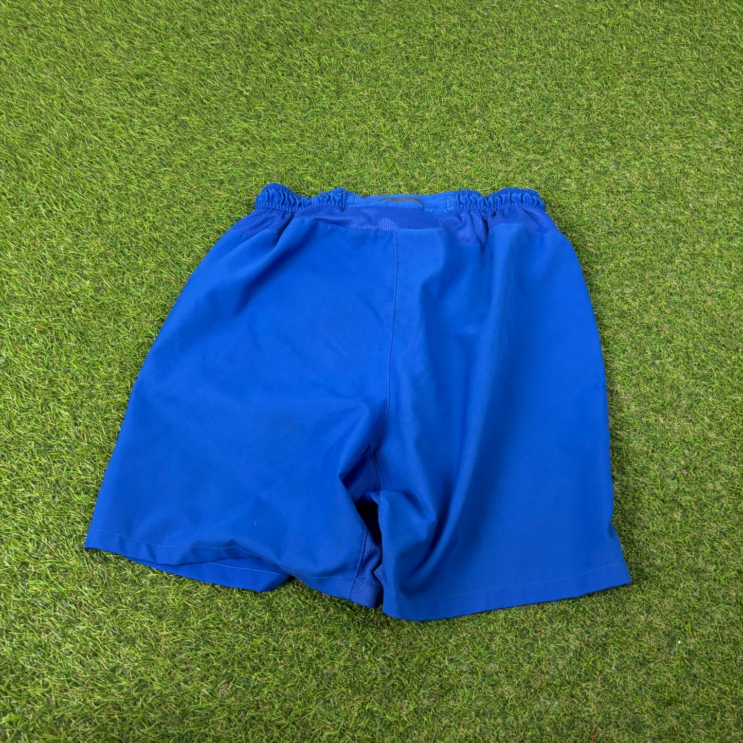 00s Nike Brazil Football Shorts Blue Small