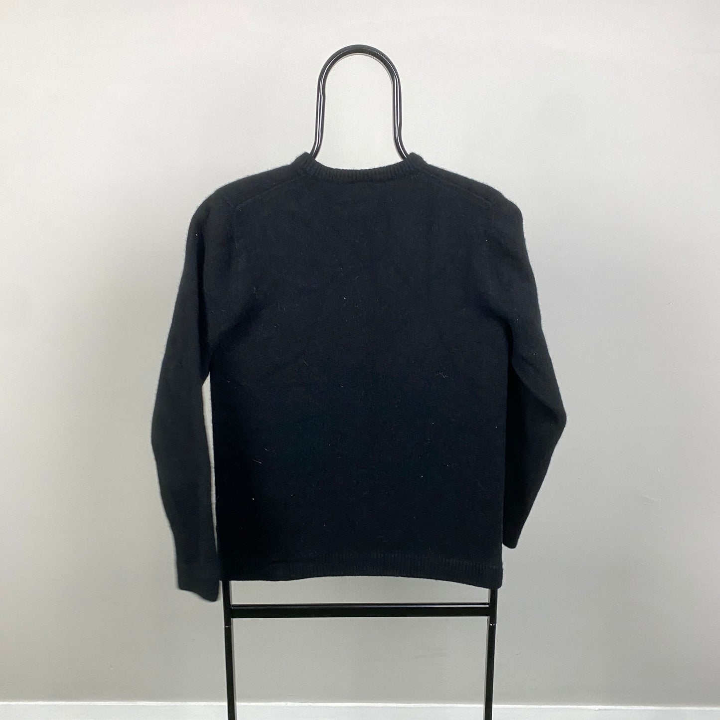 00s Nike Golf Wool Sweatshirt Black Medium