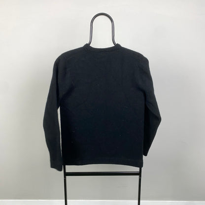 00s Nike Golf Wool Sweatshirt Black Medium