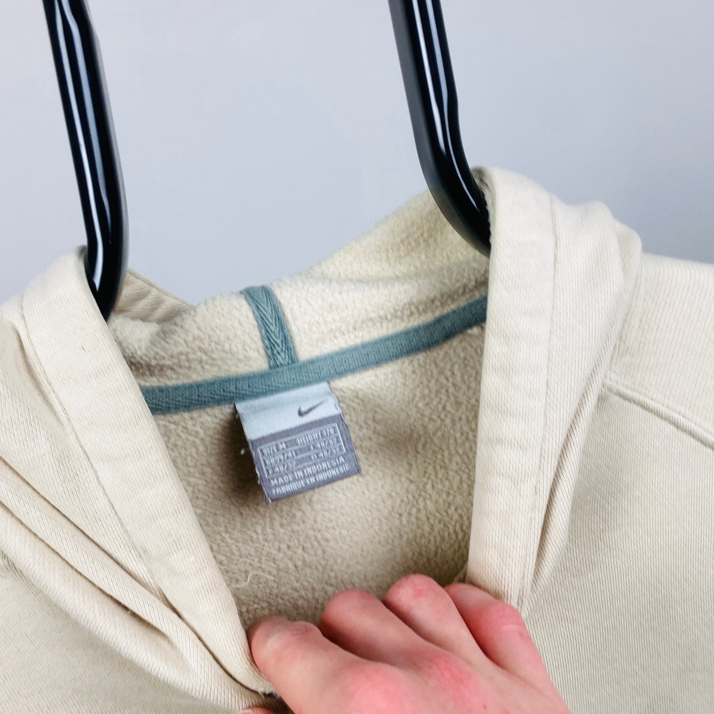 00s Nike Heavyweight Hoodie Brown Medium