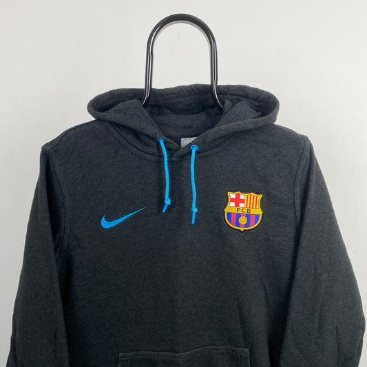 00s Nike Barcelona Hoodie Grey Small