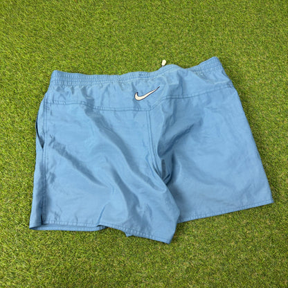 90s Nike Shorts Blue Large
