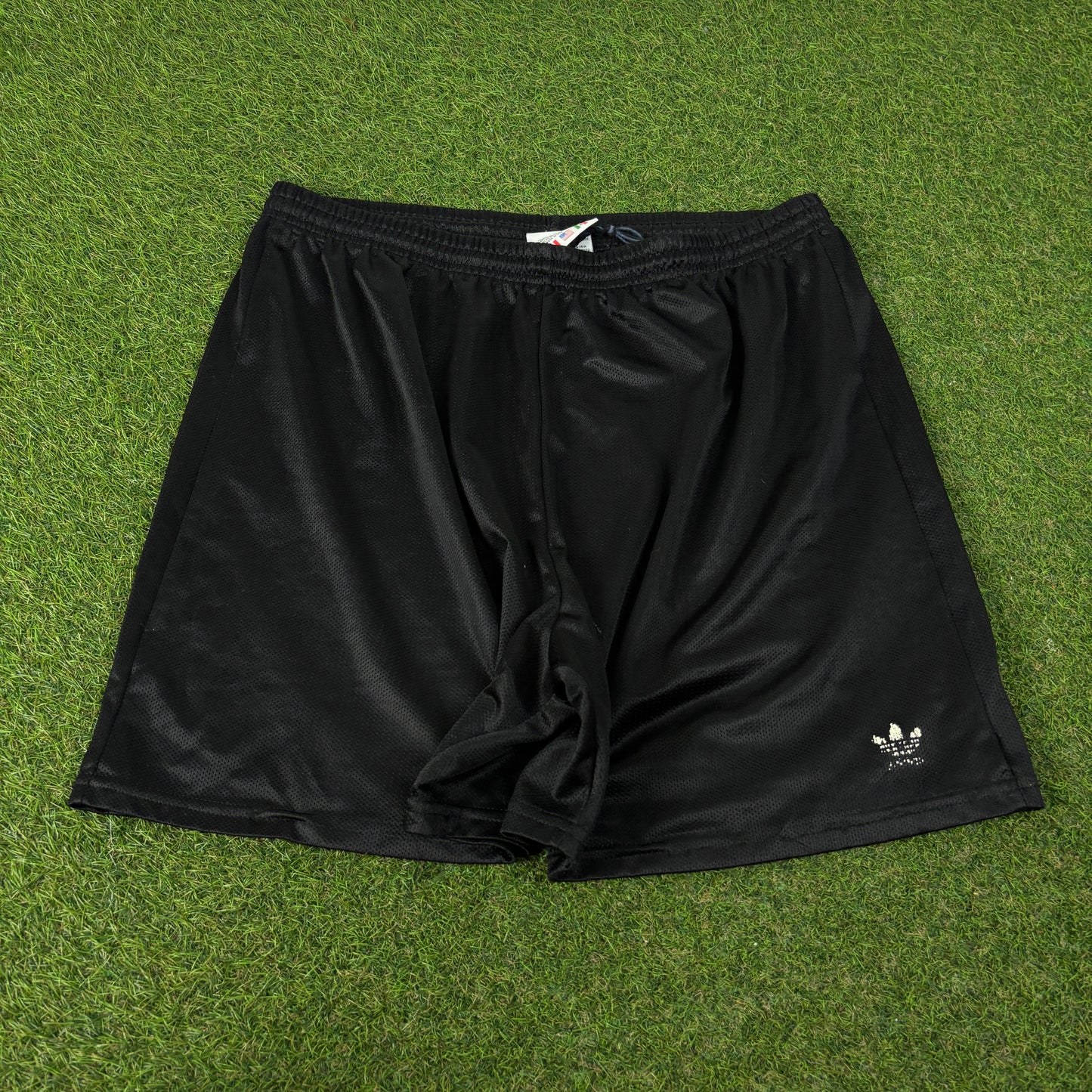 90s Adidas Mesh Shorts Black XXL