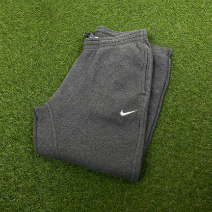 00s Nike Cotton Joggers Grey Large