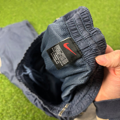 00s Nike Piping Joggers Blue Large