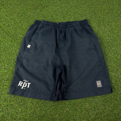 00s Nike Court Tennis Shorts Blue Medium