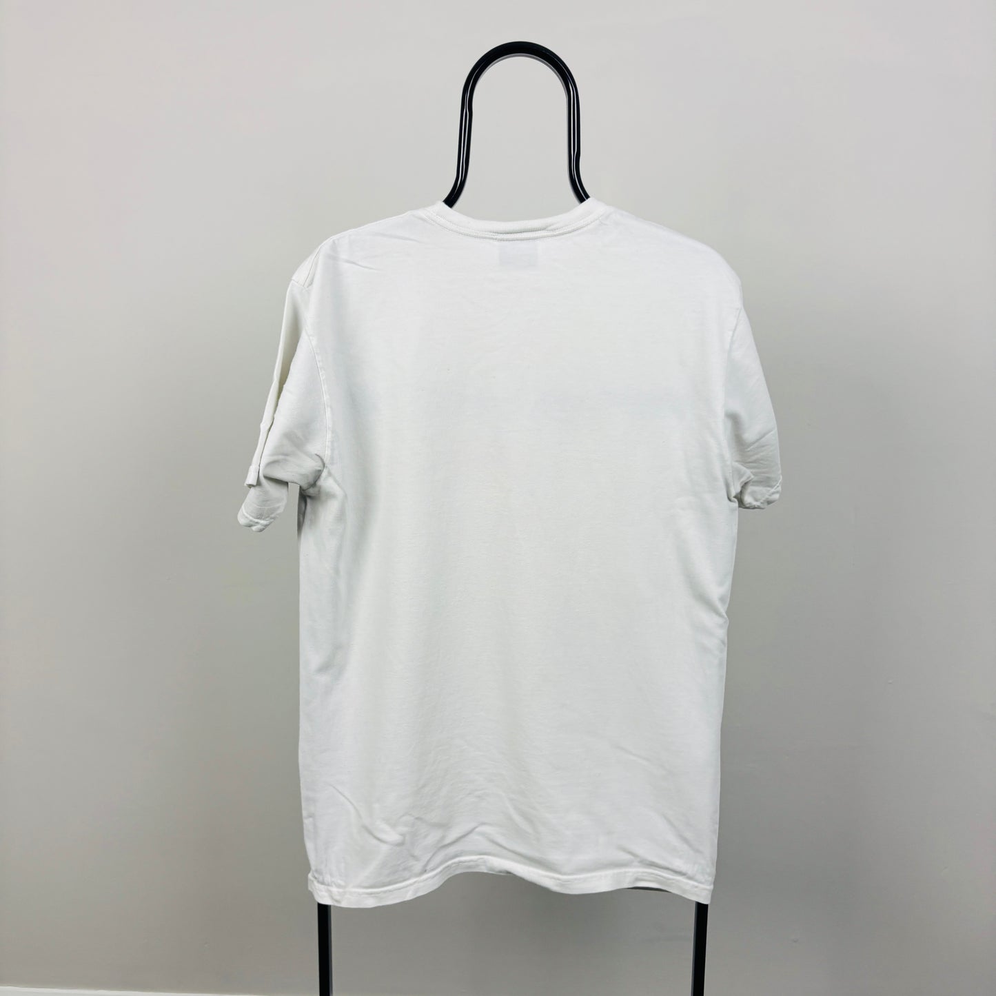 00s Stussy Stones Crystals T-Shirt White Medium