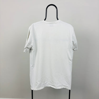 00s Stussy Stones Crystals T-Shirt White Medium
