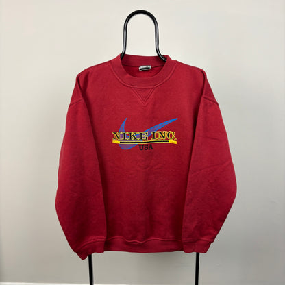 90s Nike Sweatshirt Red XL