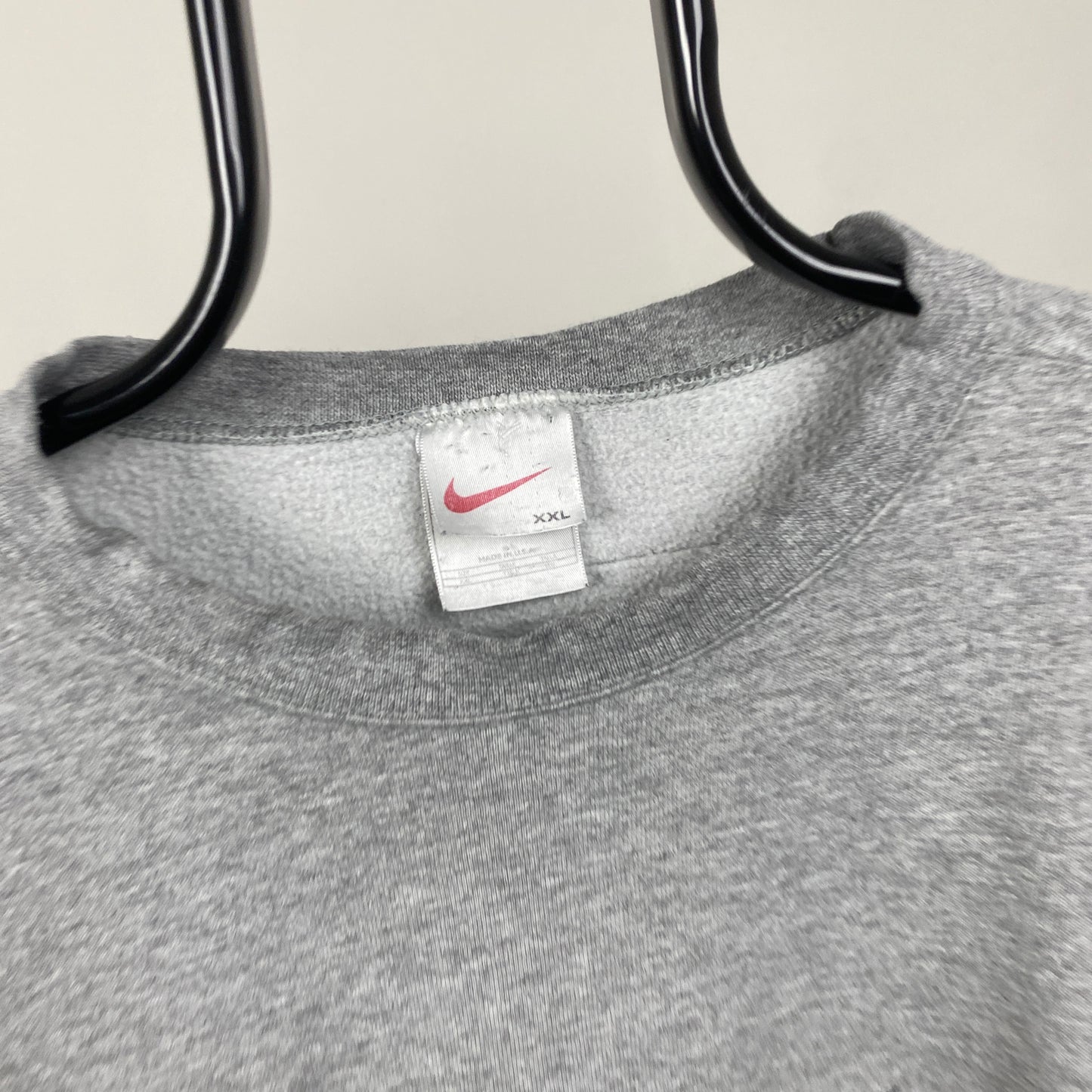 90s Nike Sweatshirt Grey XXL