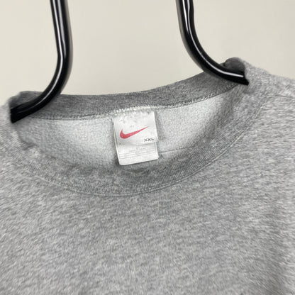 90s Nike Sweatshirt Grey XXL