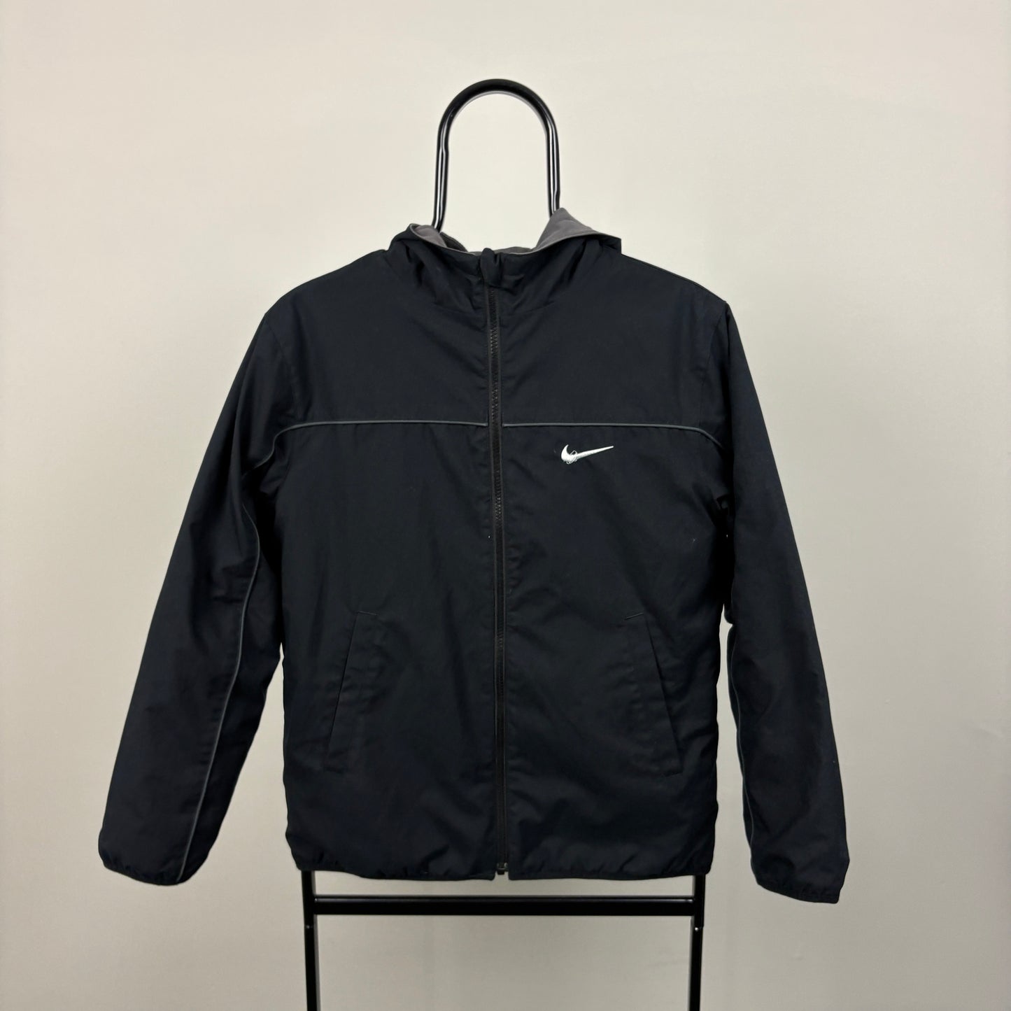 00s Nike Reversible Piping Jacket Black XS