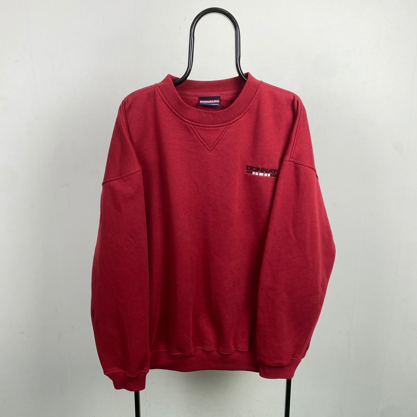 Retro Donnay Sweatshirt Red XXL