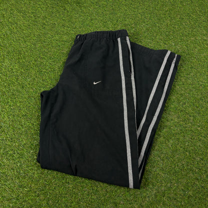 00s Nike Piping Joggers Black Medium