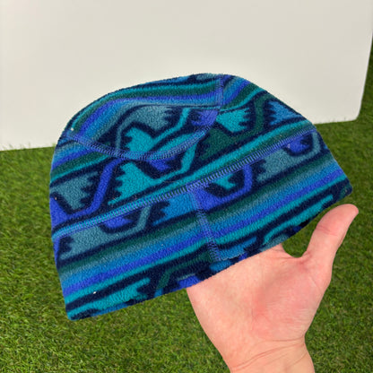 90s Patagonia Synchilla Fleece Beanie Hat Blue