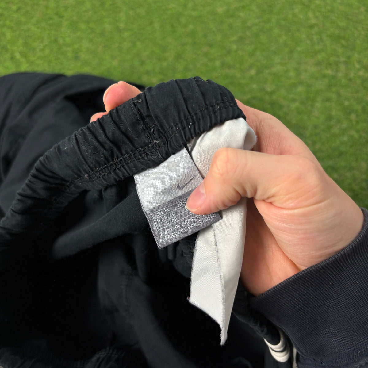 00s Nike Piping Joggers Black Medium