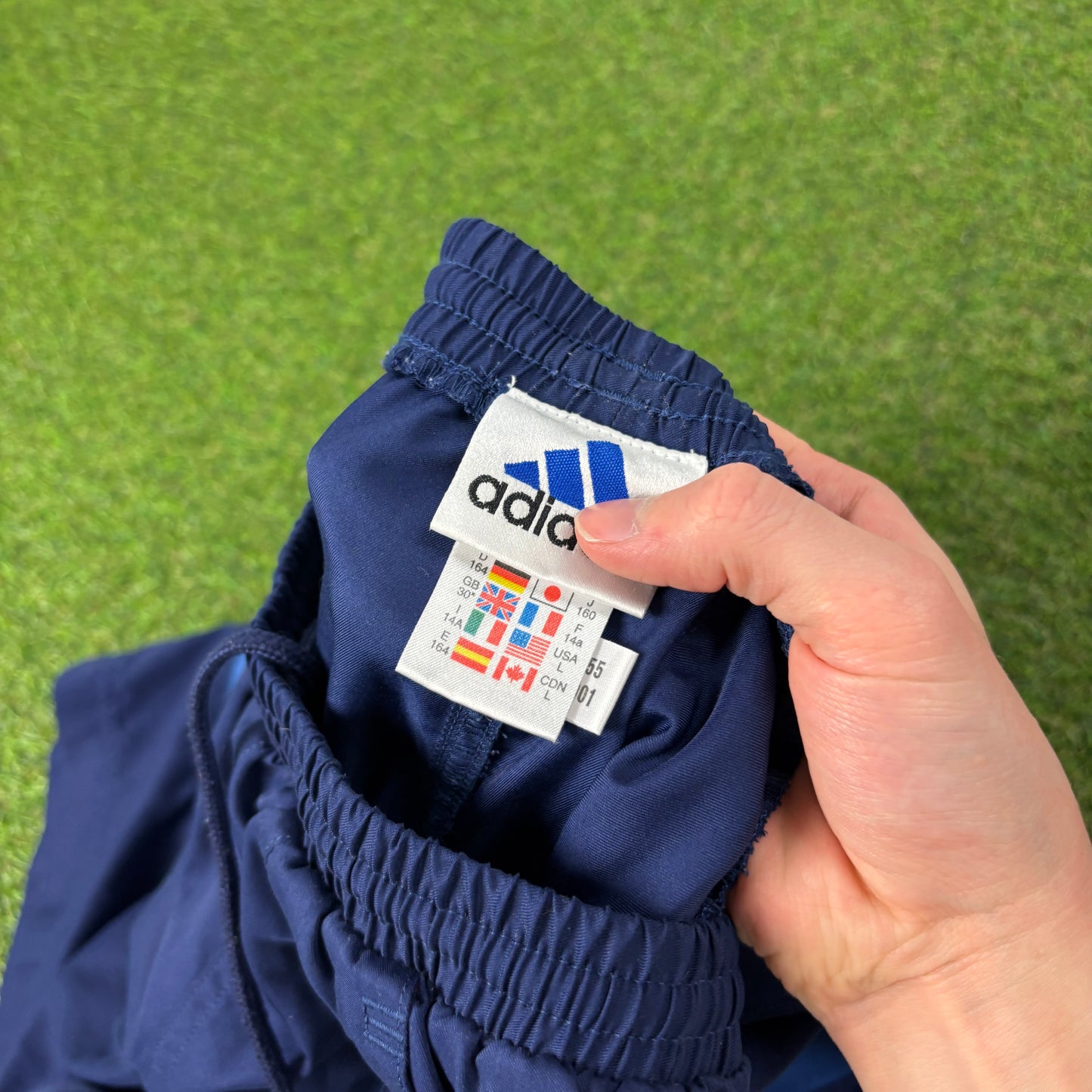 90s Adidas Shorts Blue Small