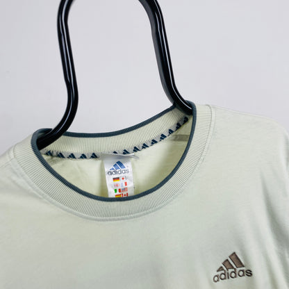 90s Adidas T-Shirt Brown Medium