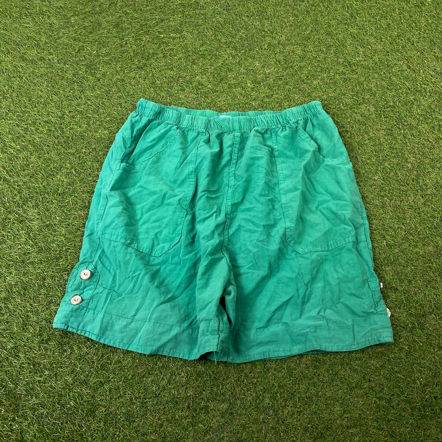 Retro Sprinter Shorts Green Medium