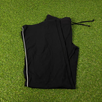 00s Nike Piping Joggers Black Large
