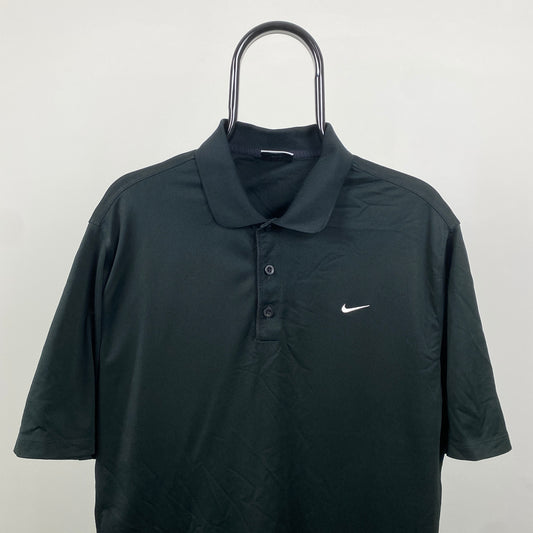 00s Nike Golf Polo Shirt T-Shirt Black XL