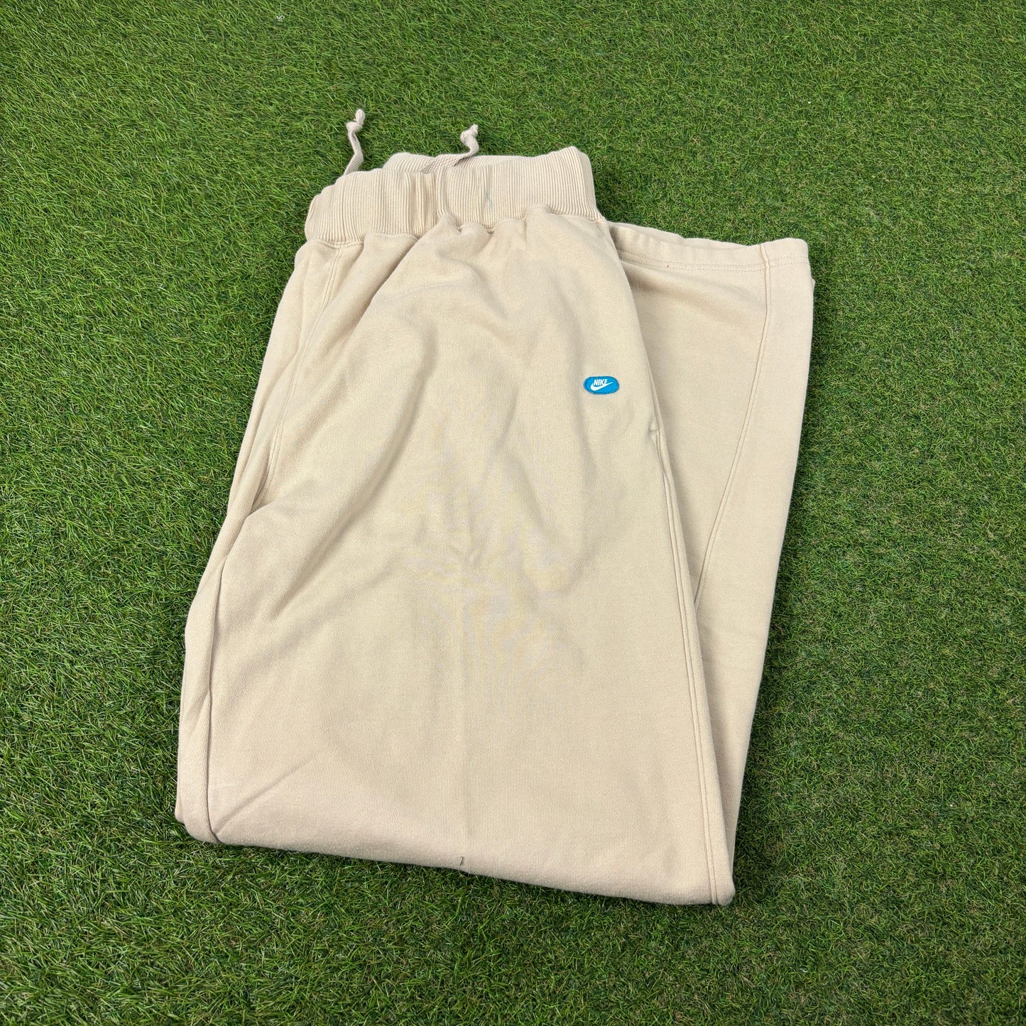 00s Nike Wide Leg Cotton Joggers Brown XL