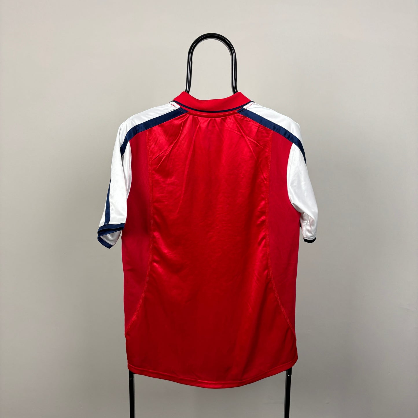 90s Nike Arsenal Football Shirt T-Shirt Red Medium