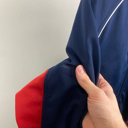 00s Nike Piping Windbreaker Jacket Blue Medium