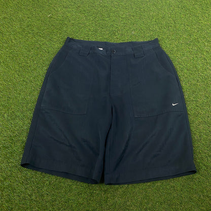 00s Nike Golf Shorts Blue Medium