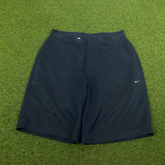 00s Nike Golf Shorts Blue Medium