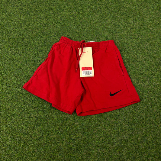 90s Nike Cotton Shorts Red XS