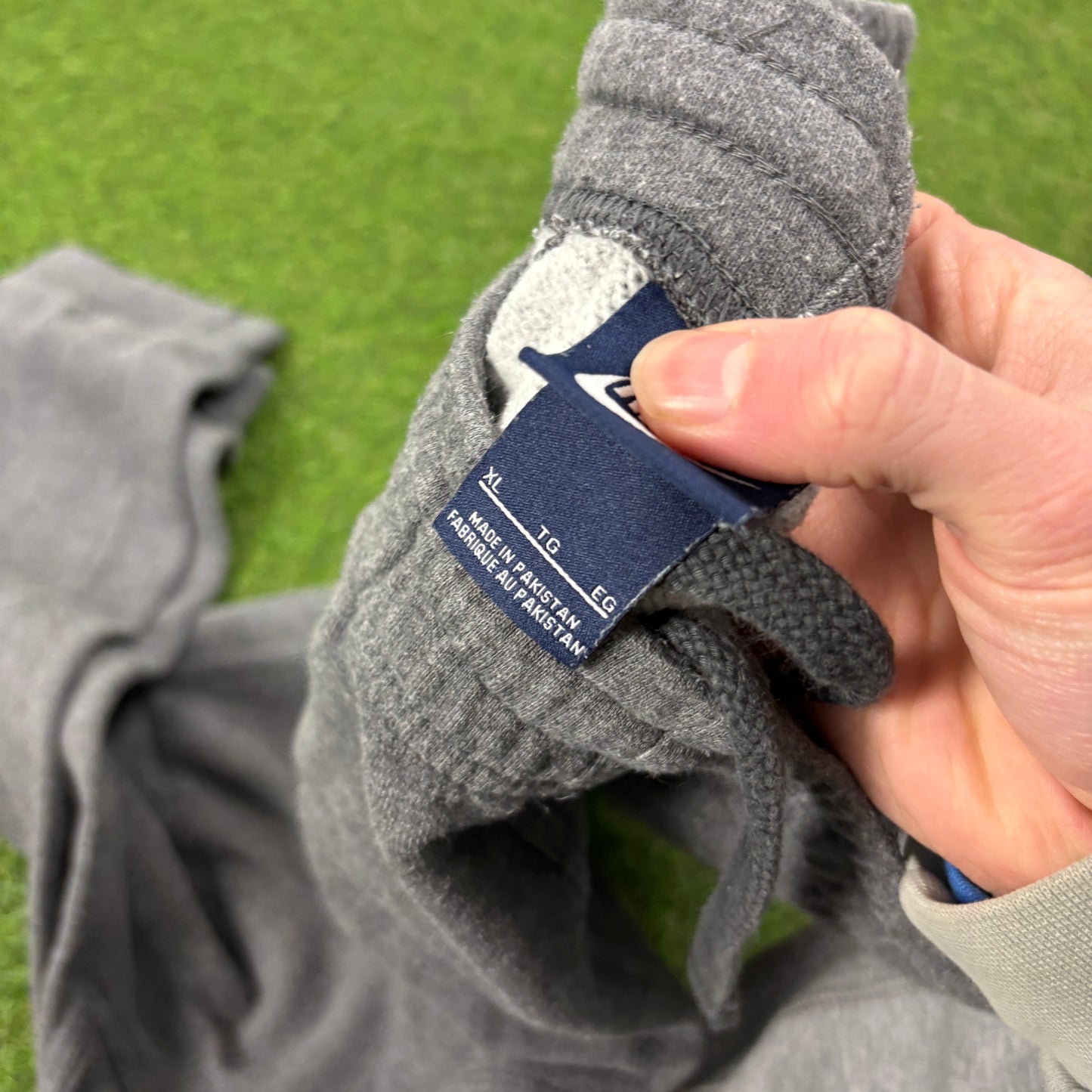 00s Nike Cotton Joggers Grey XL