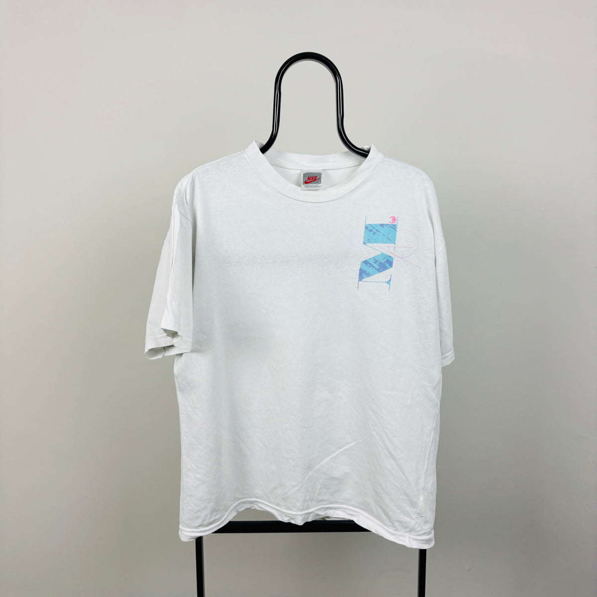 80s Nike John McEnroe T-Shirt White Large